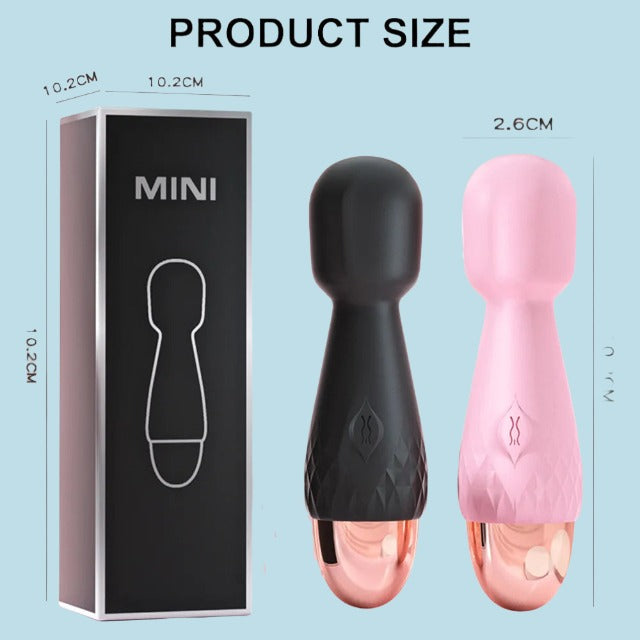 10 Modes Strong Vibration Mini Vibrator Magic Stick USB Charging Massager Clitoris G-Spot Vibrators Sex Toy for Women Adults 18